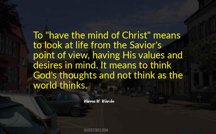 Quotes About The Mind Of Christ #672989