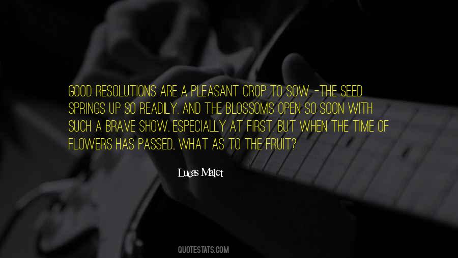 First Flower Quotes #1354275