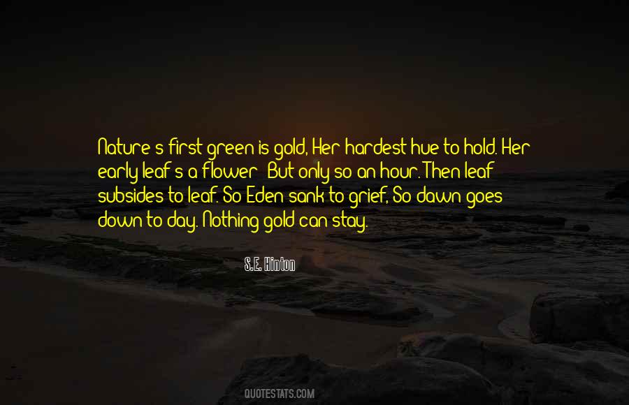 First Flower Quotes #92949