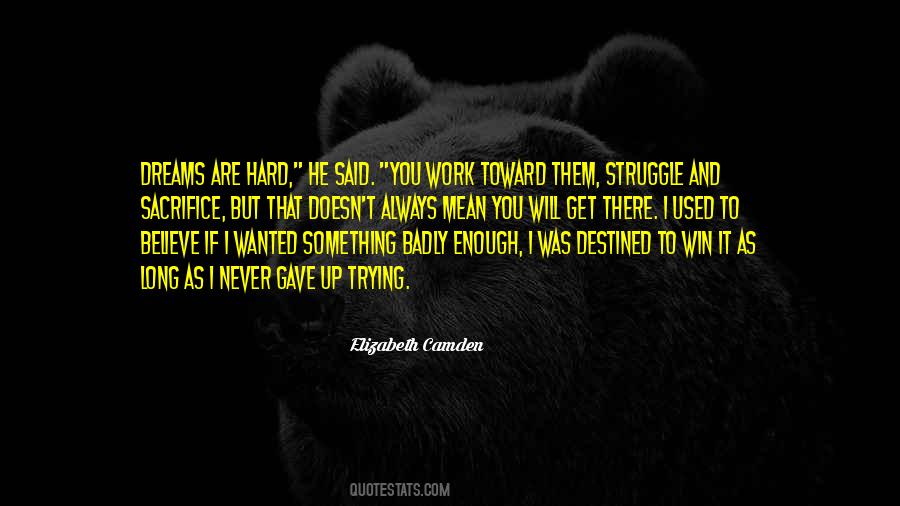 Struggle Will Quotes #899700