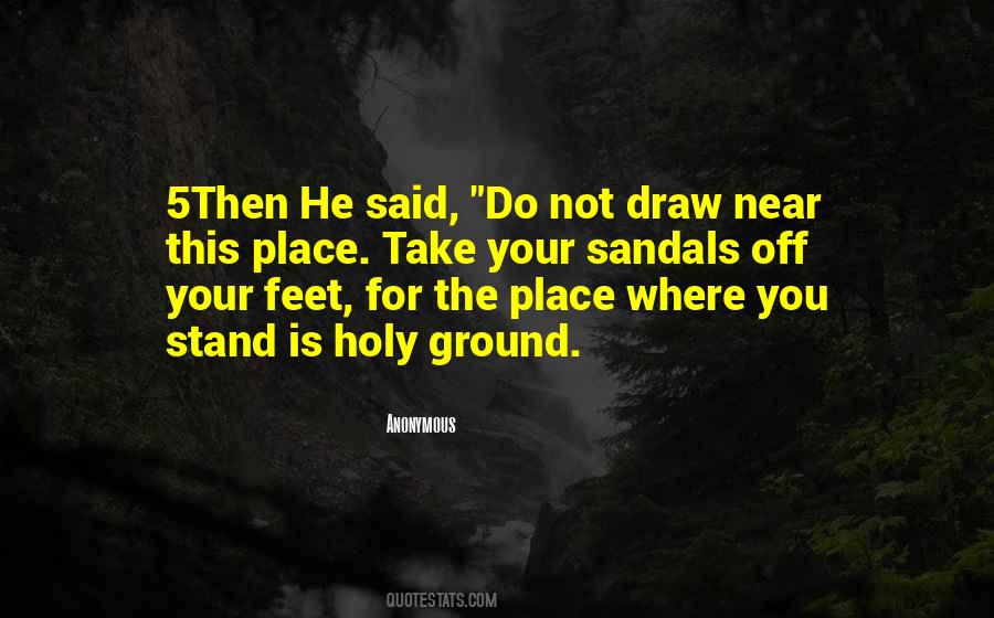 Stand Ground Quotes #809960