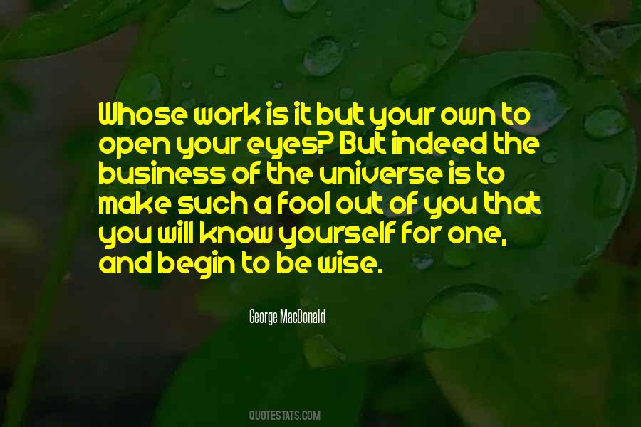 Wise Eyes Quotes #1719582