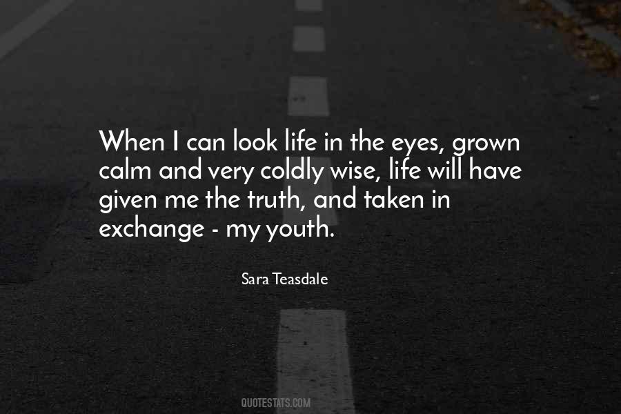 Wise Eyes Quotes #833633