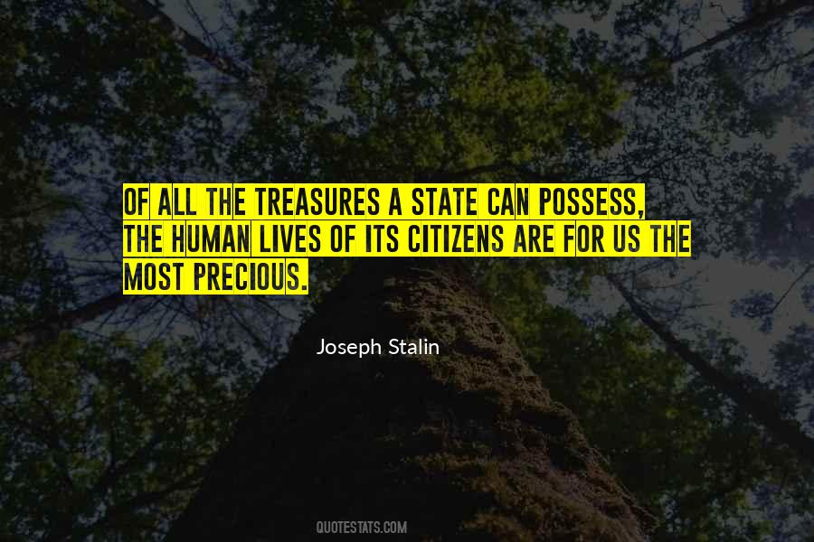 Precious Treasure Quotes #107895