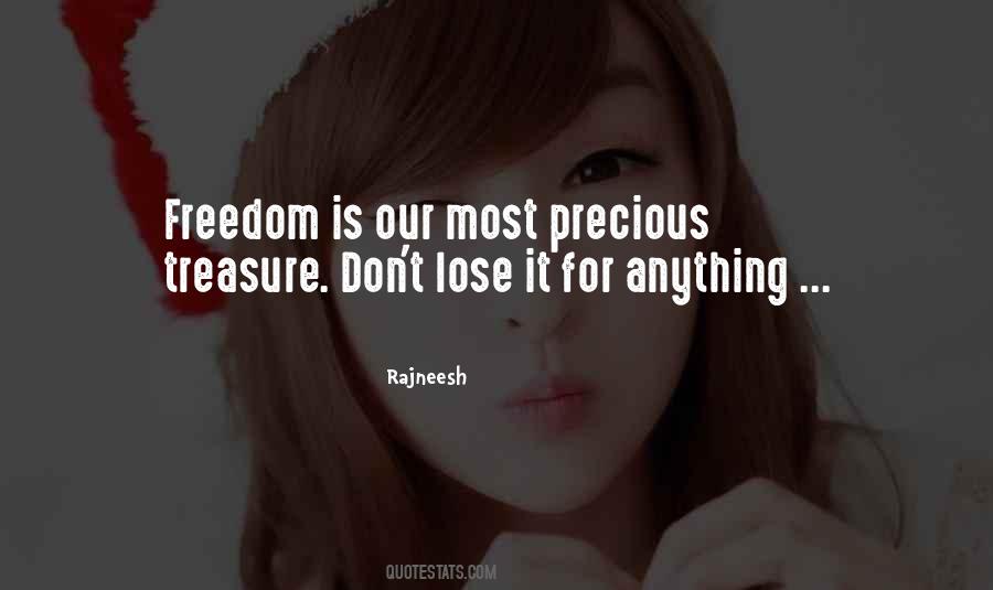 Precious Treasure Quotes #1204820