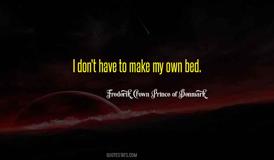 Make My Bed Quotes #80078