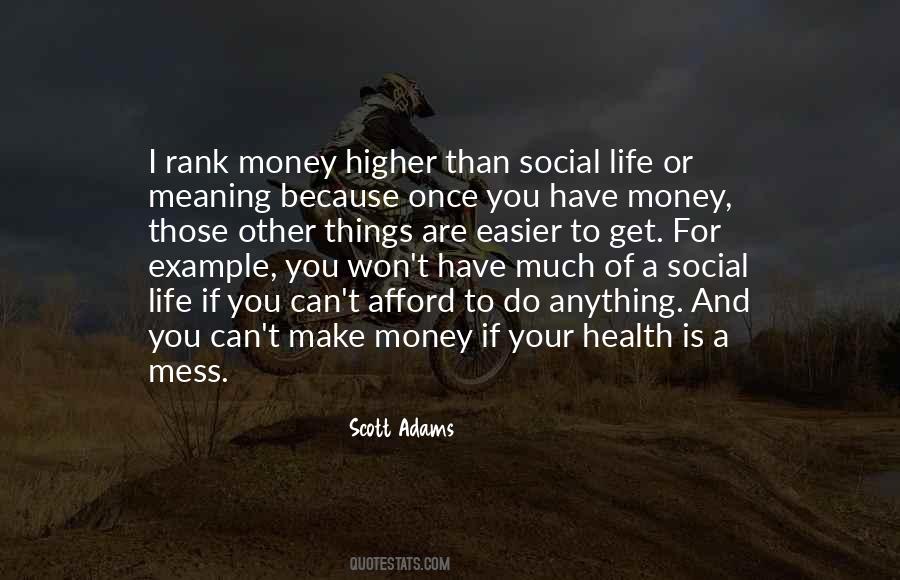 Money Or Health Quotes #145052
