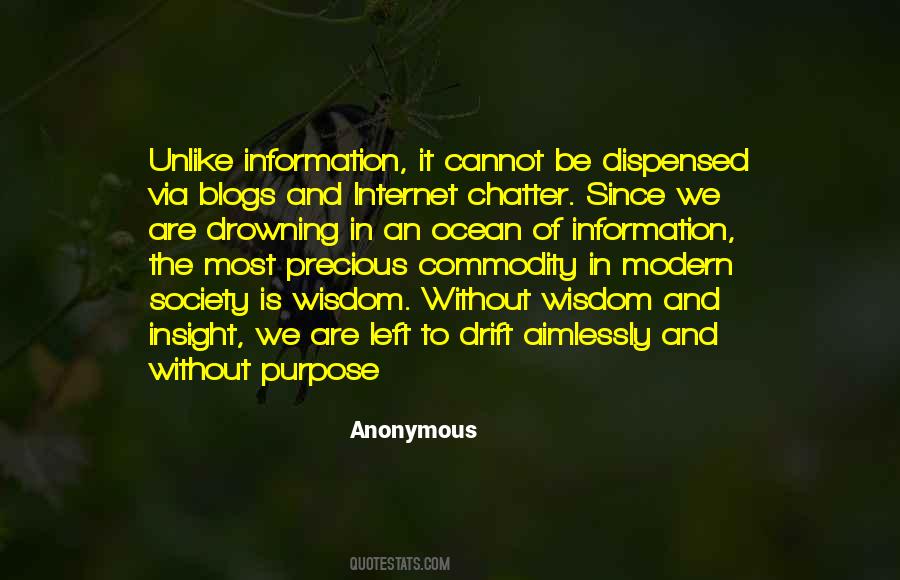 Without Purpose Quotes #312608
