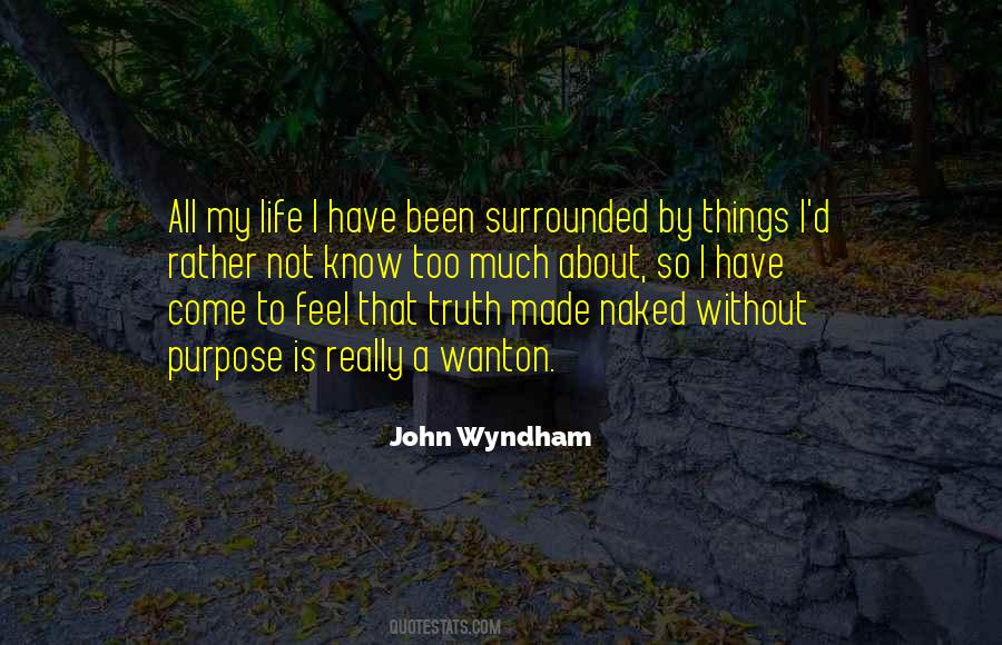 Without Purpose Quotes #914692