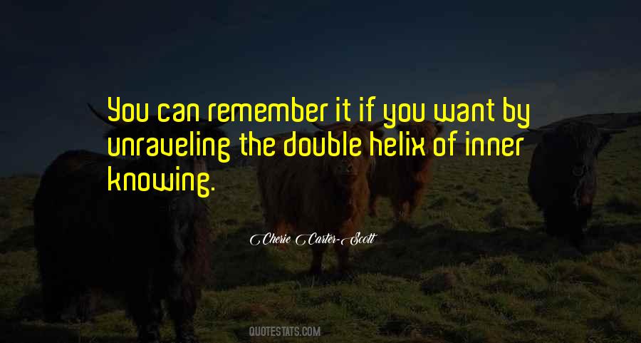 Double Helix Quotes #461902