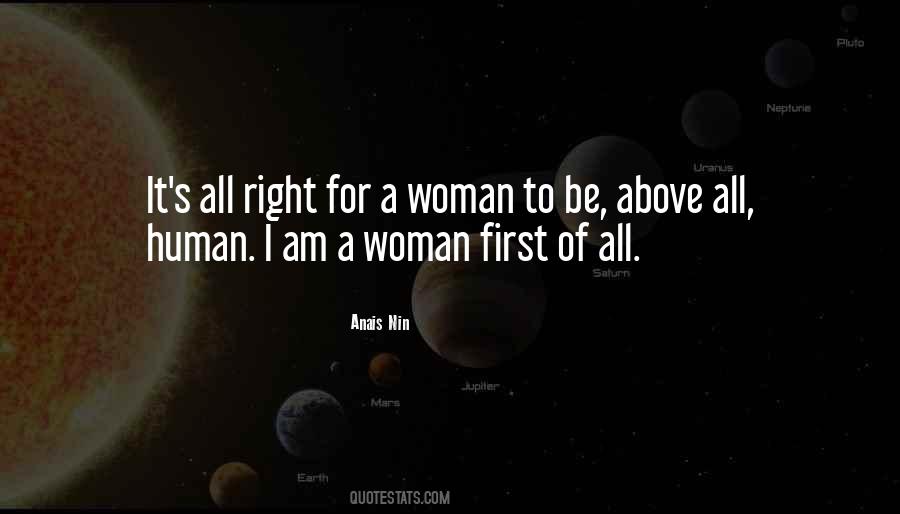 Am A Woman Quotes #1054236