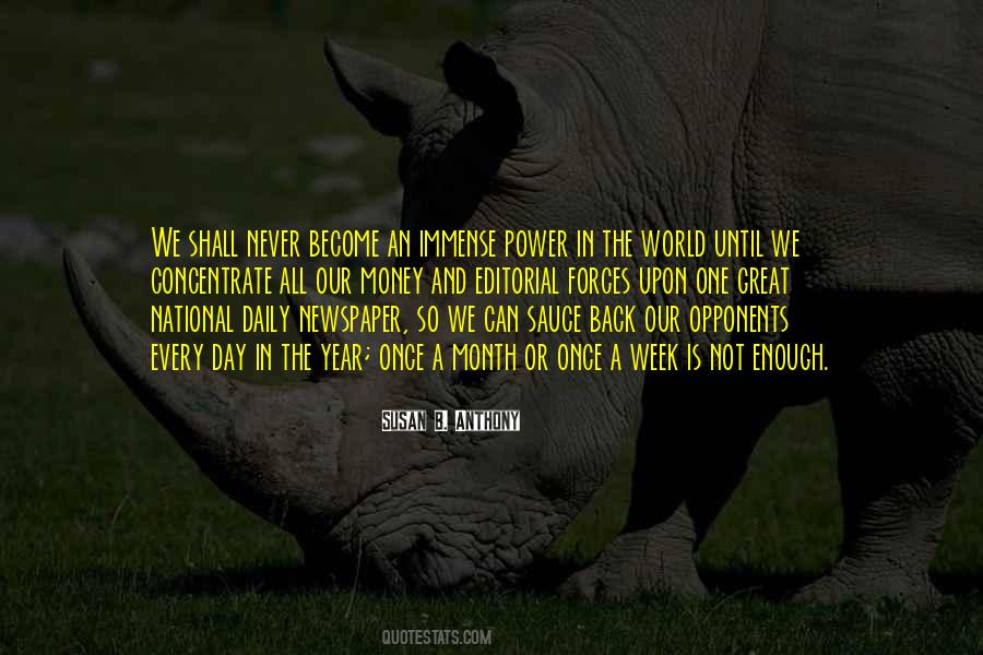 One Day Is Enough Quotes #310516