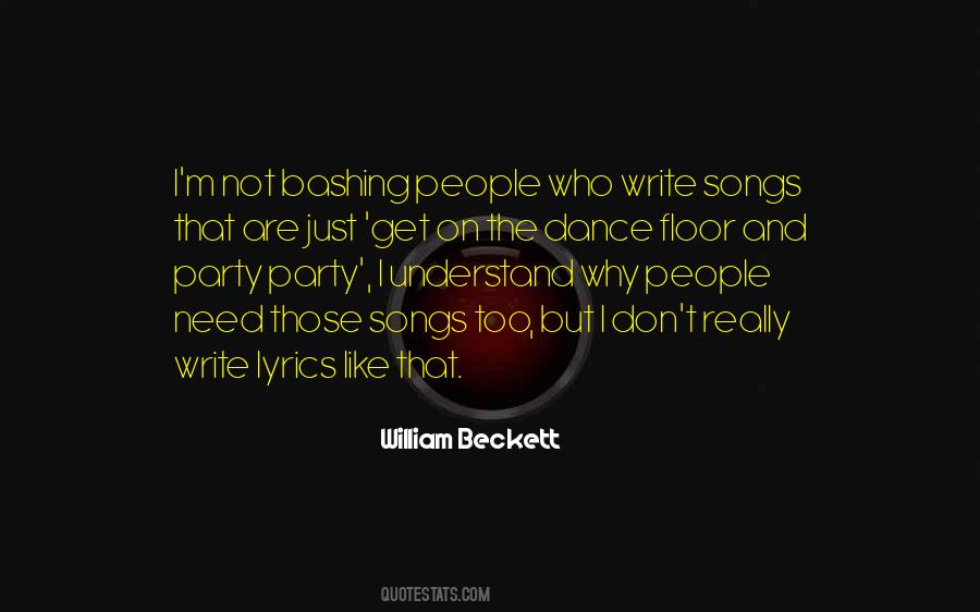 Party Song Quotes #1851711