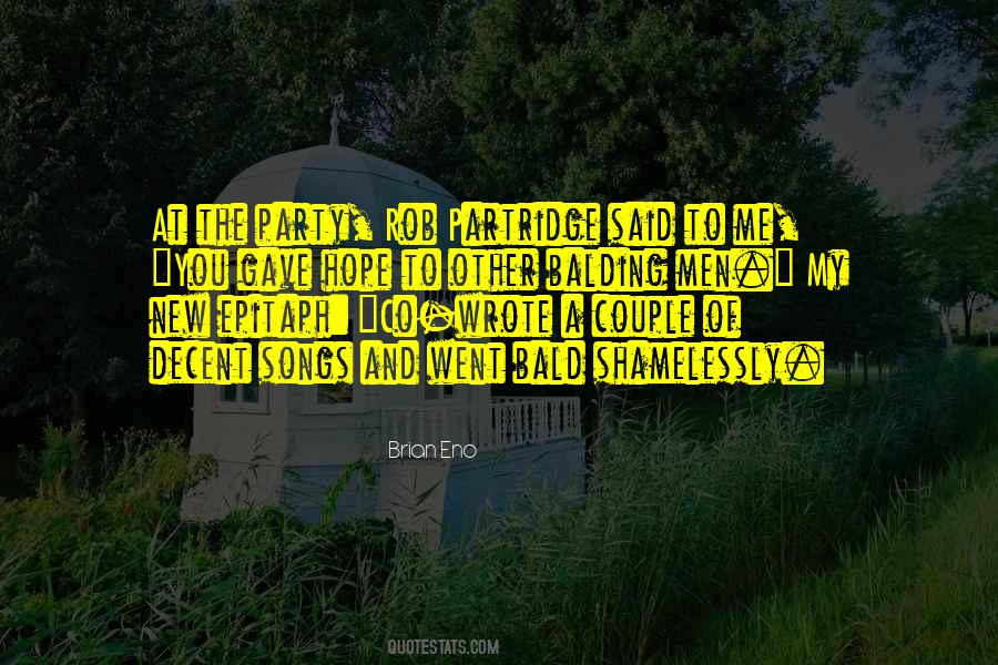Party Song Quotes #20601