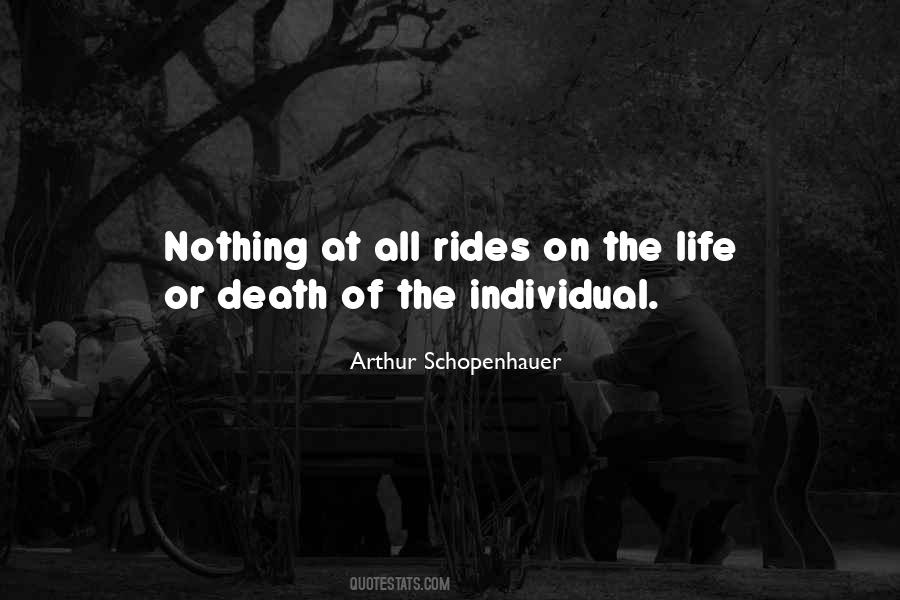 Schopenhauer Death Quotes #58460