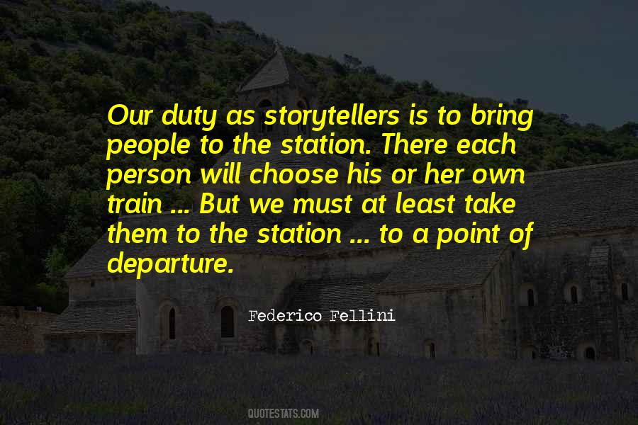 Quotes About The Train Station #1814693