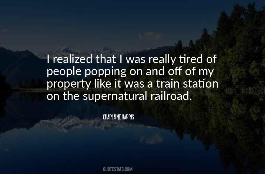 Quotes About The Train Station #340908