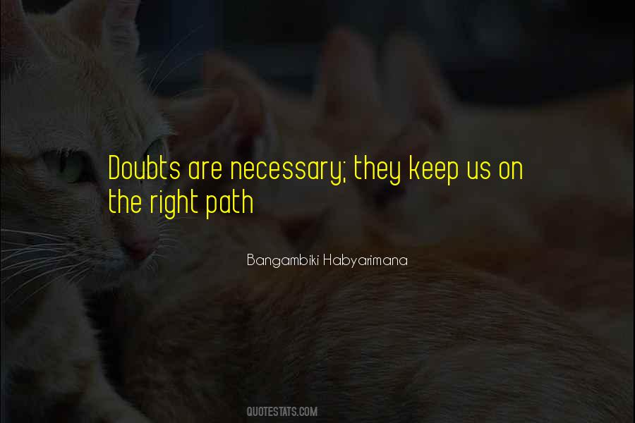 Doubt Doubters Quotes #1556990