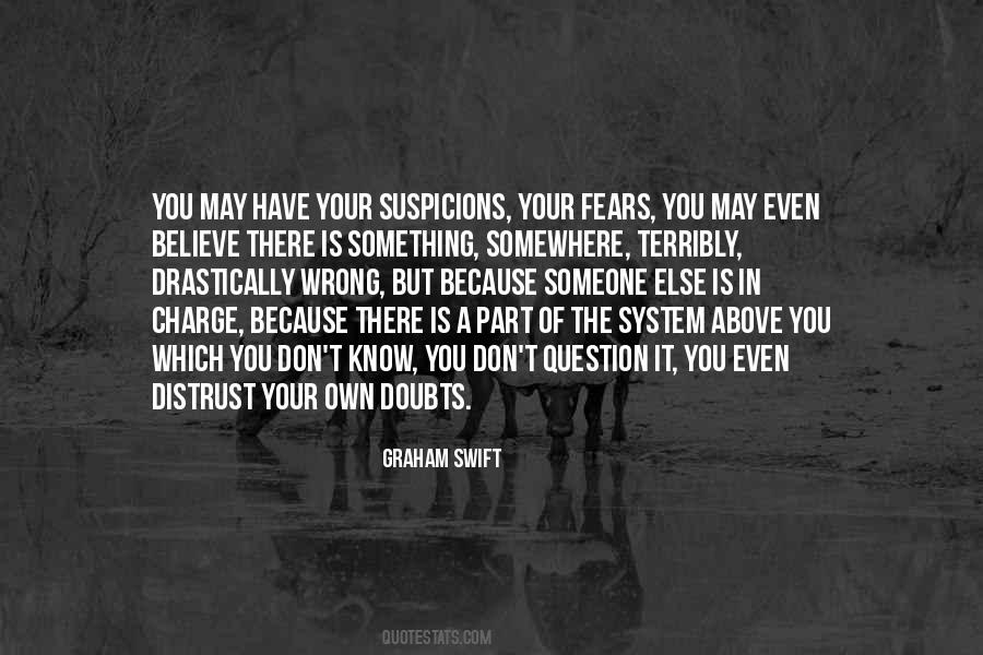 Doubt In Trust Quotes #1665858