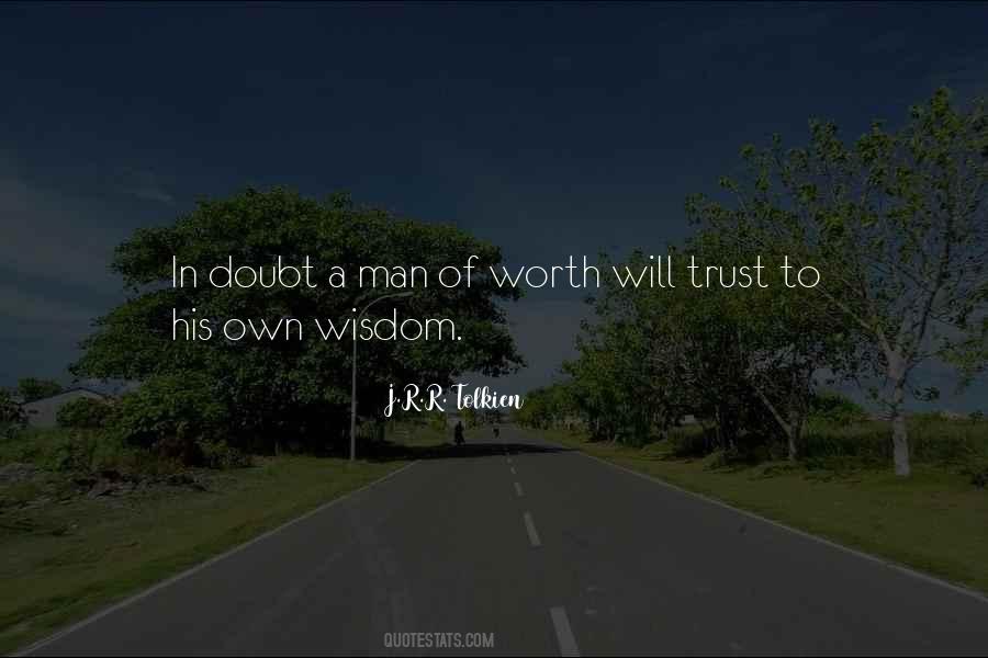 Doubt In Trust Quotes #1780132