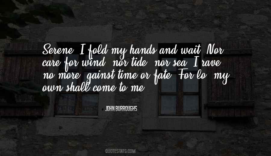 Fate Is In Your Hands Quotes #773601