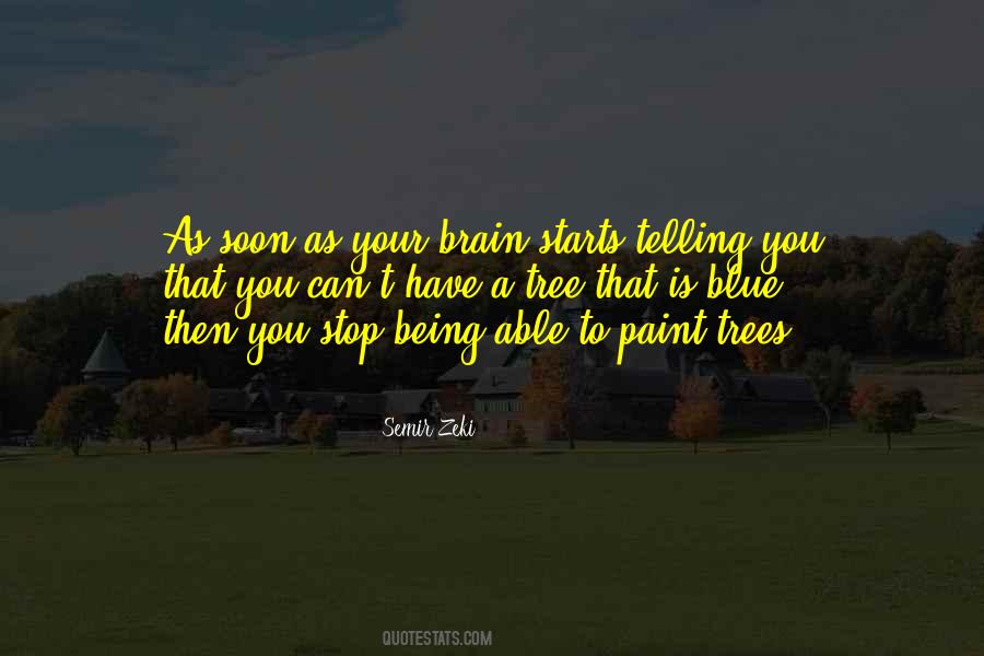 Blue Paint Quotes #1326226