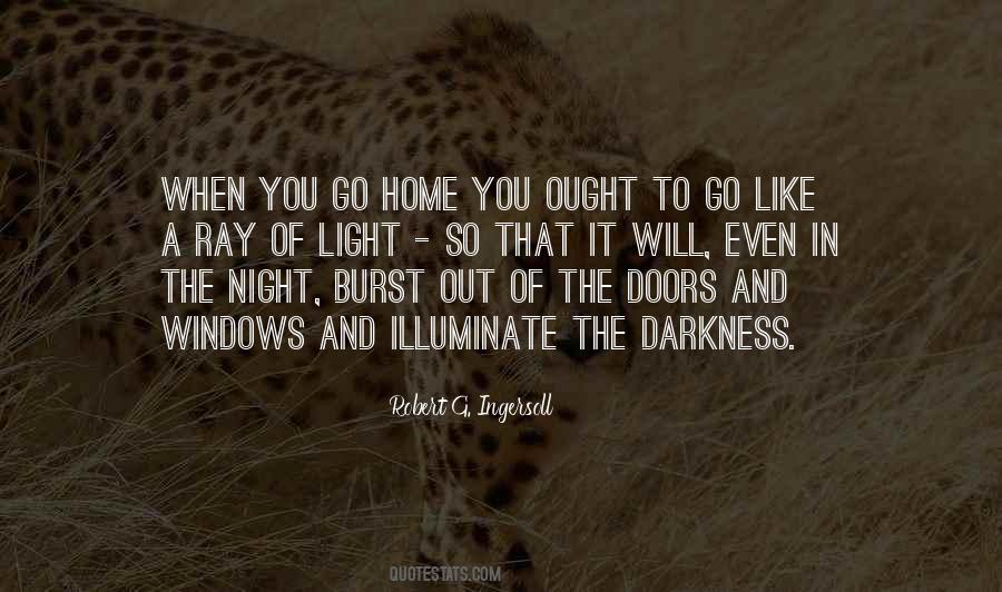 Light Night Quotes #1091627