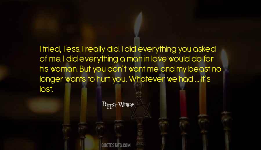 Quotes About A Hurt Man #1618887
