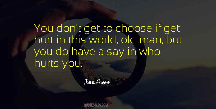 Quotes About A Hurt Man #258899