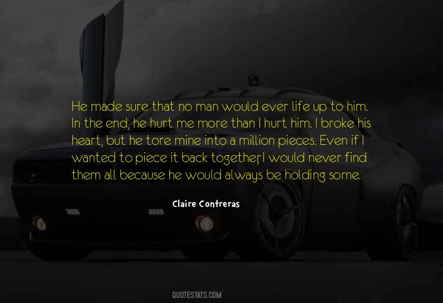 Quotes About A Hurt Man #775699