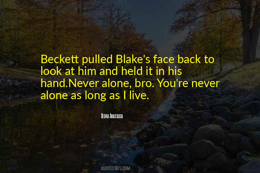 Face It Alone Quotes #1800021