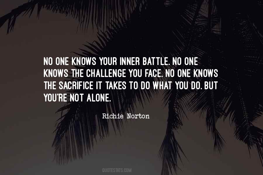 Face It Alone Quotes #946604