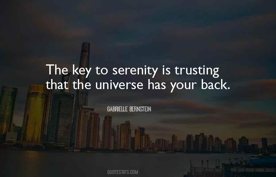 The Universe Has Your Back Quotes #1074696