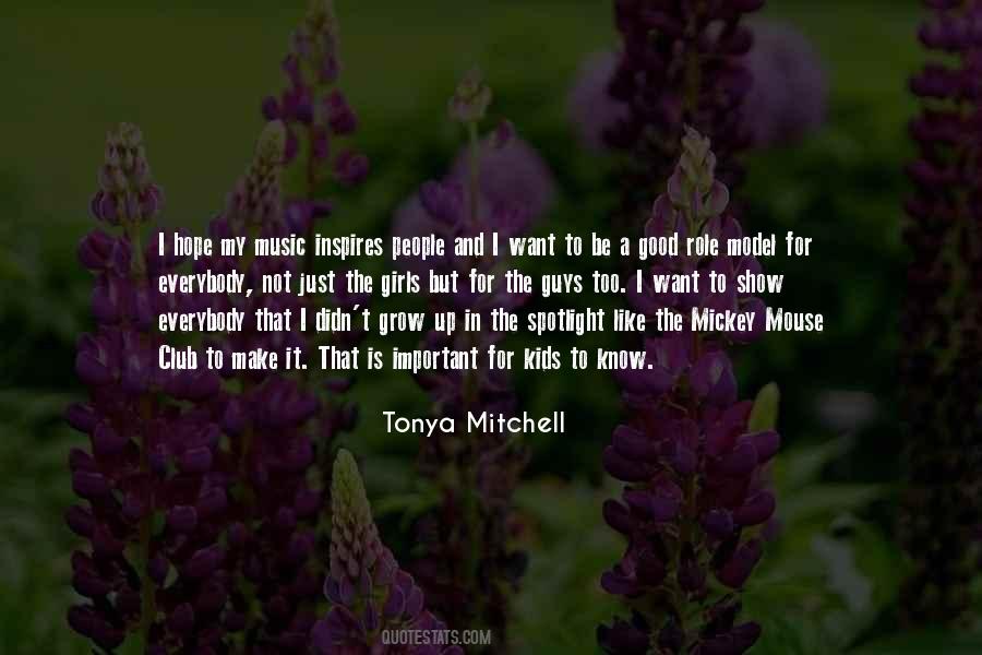 I Want To Be A Role Model Quotes #1462497