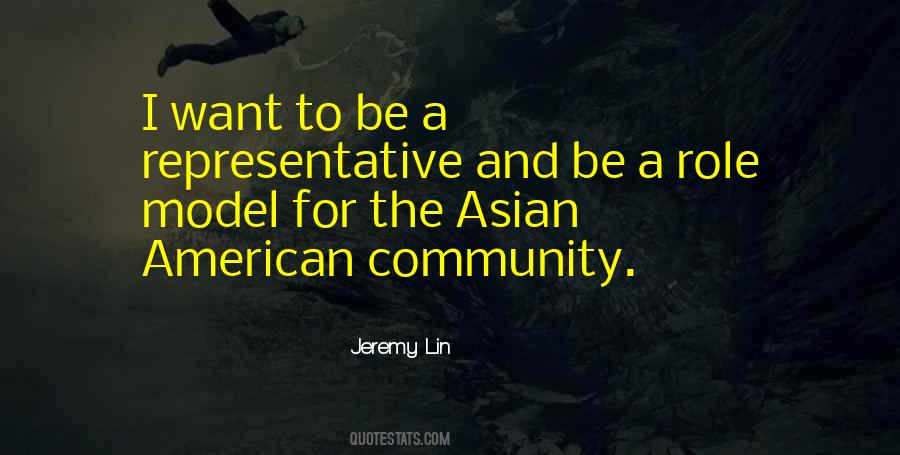 I Want To Be A Role Model Quotes #1596024
