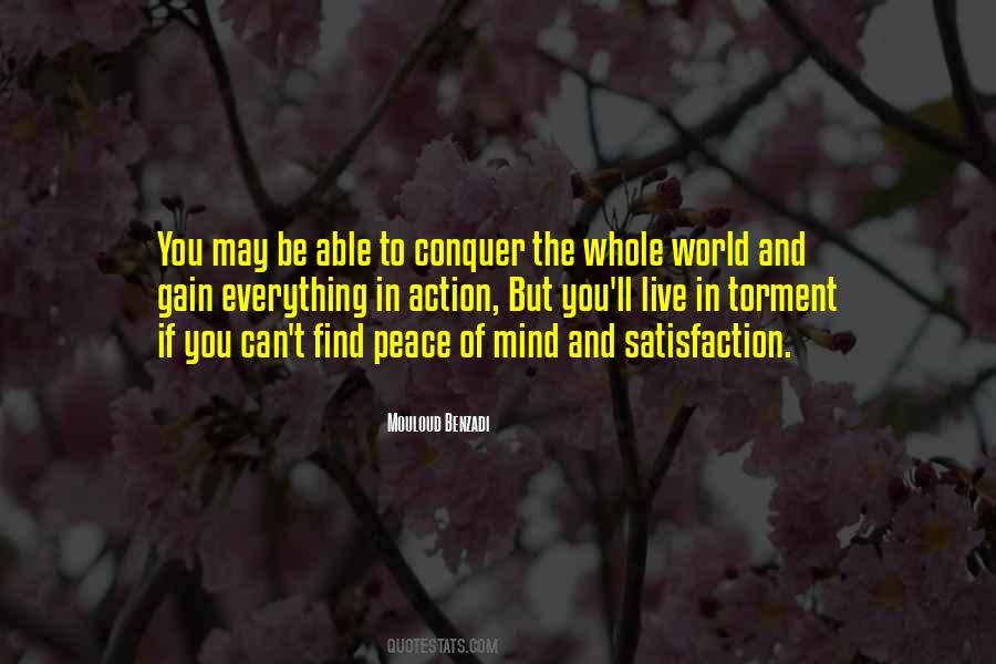 Find Peace Of Mind Quotes #658369