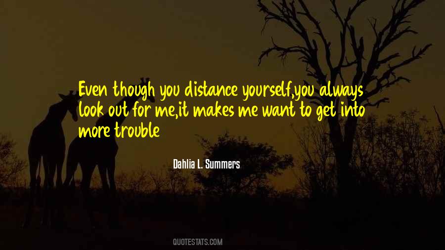 Distance Romance Quotes #1155851