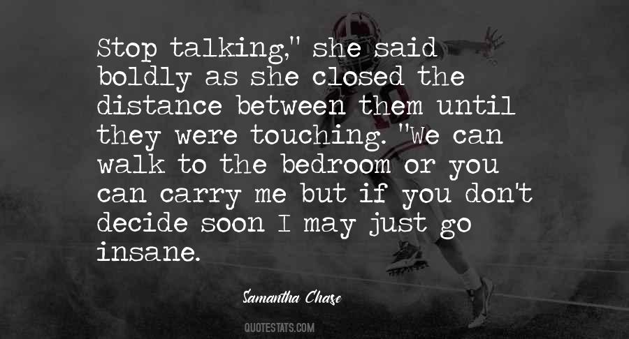 Distance Romance Quotes #1171406
