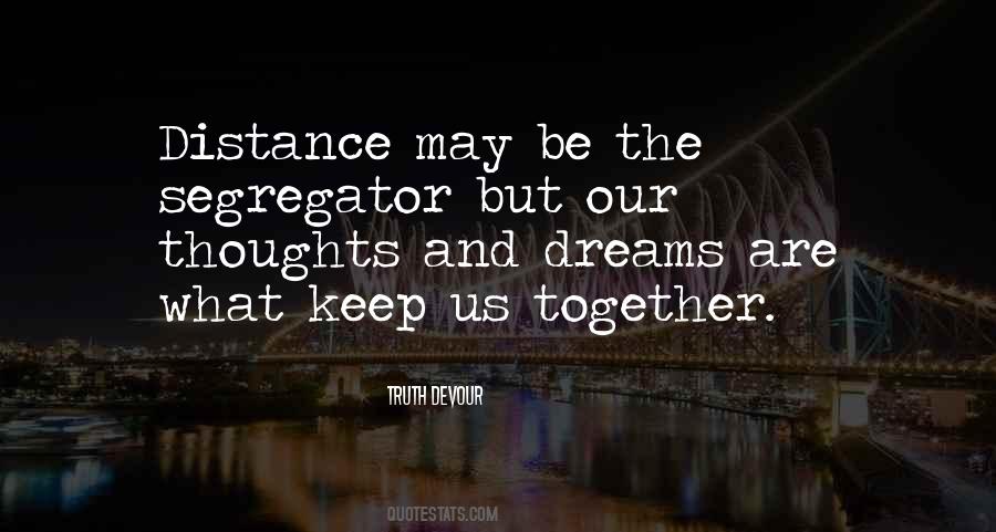Distance Romance Quotes #146652