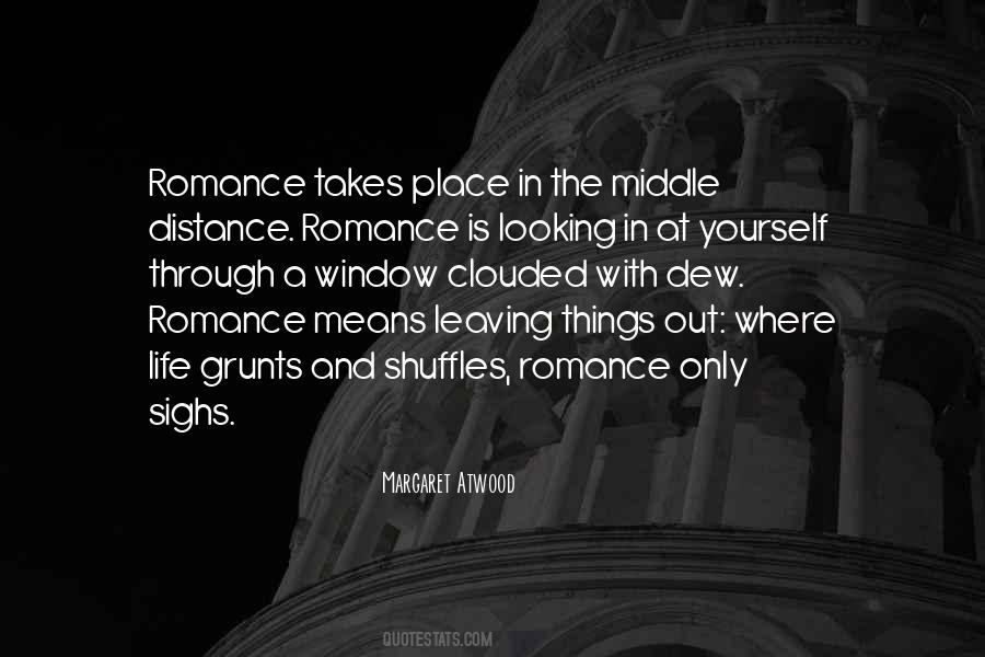 Distance Romance Quotes #22248