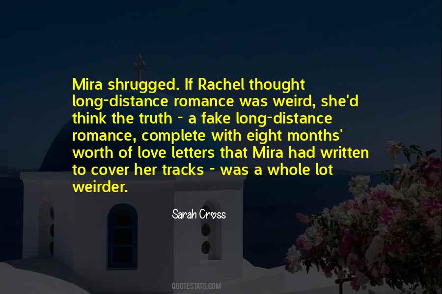 Distance Romance Quotes #231193