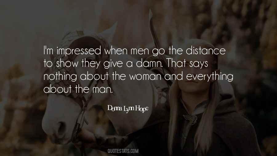 Distance Romance Quotes #270684