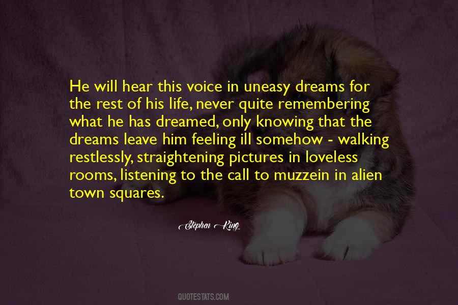 Uneasy Life Quotes #1010624