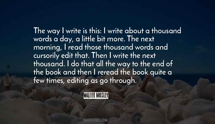 Writing Editing Quotes #302033