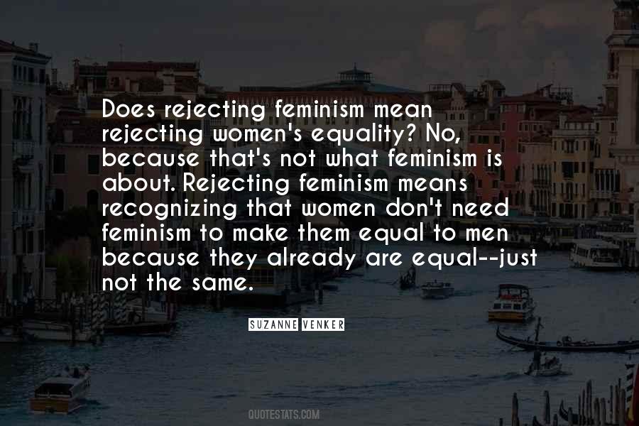 Feminism Is Not About Quotes #1382711