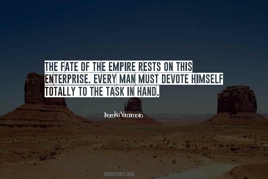 The Hand Of Fate Quotes #962453