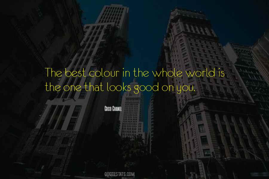 Colour Your World Quotes #895406