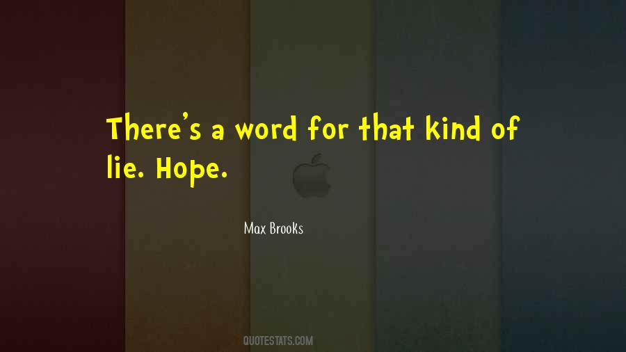 Word Of Hope Quotes #1239220