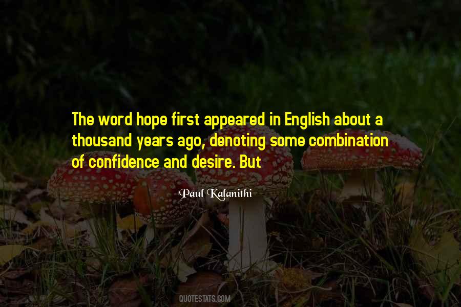 Word Of Hope Quotes #239578