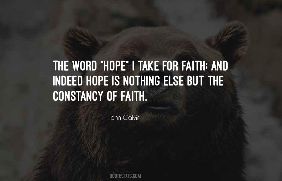 Word Of Hope Quotes #357357